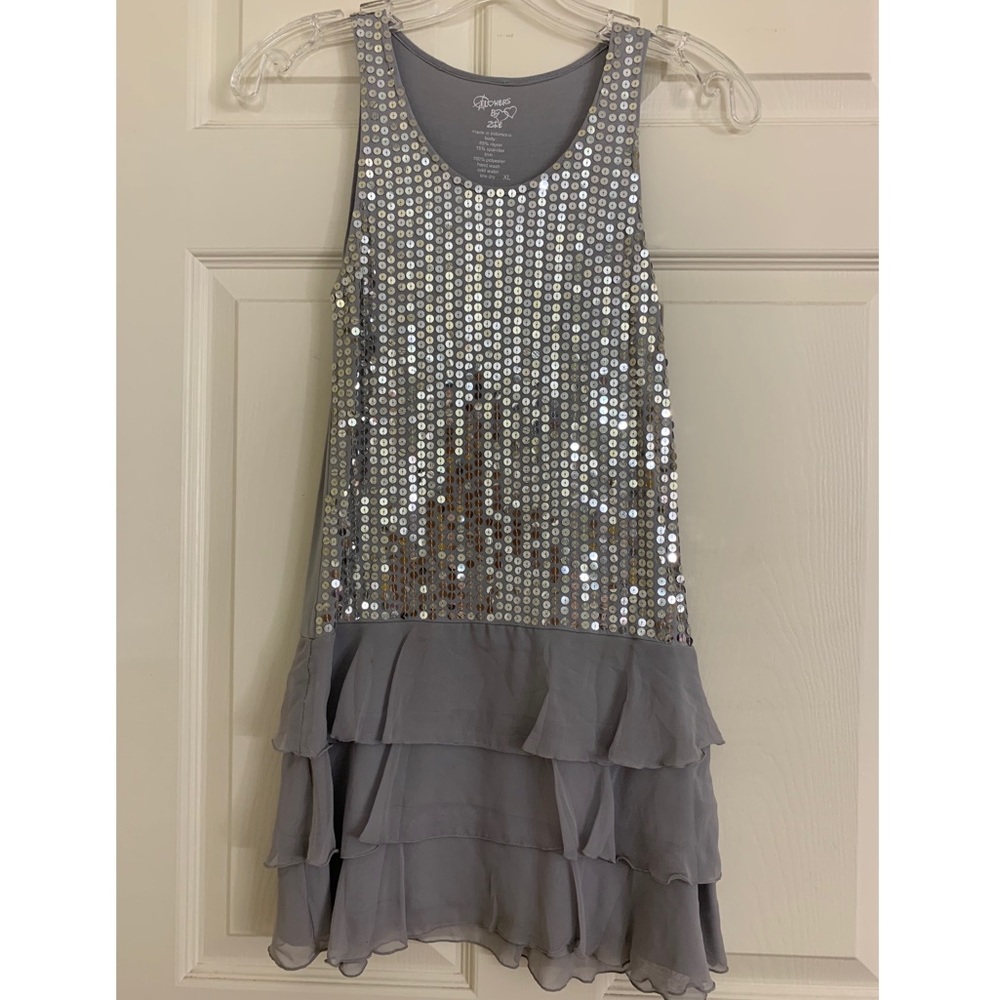 Flowers by Zoe Gray sequin party dress